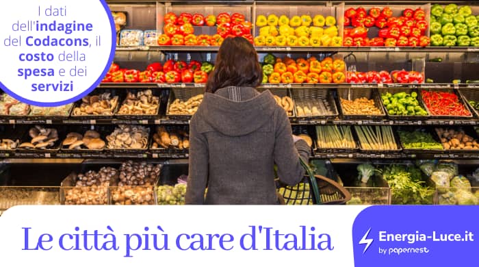 Le città più care d’Italia: l’indagine del Codacons