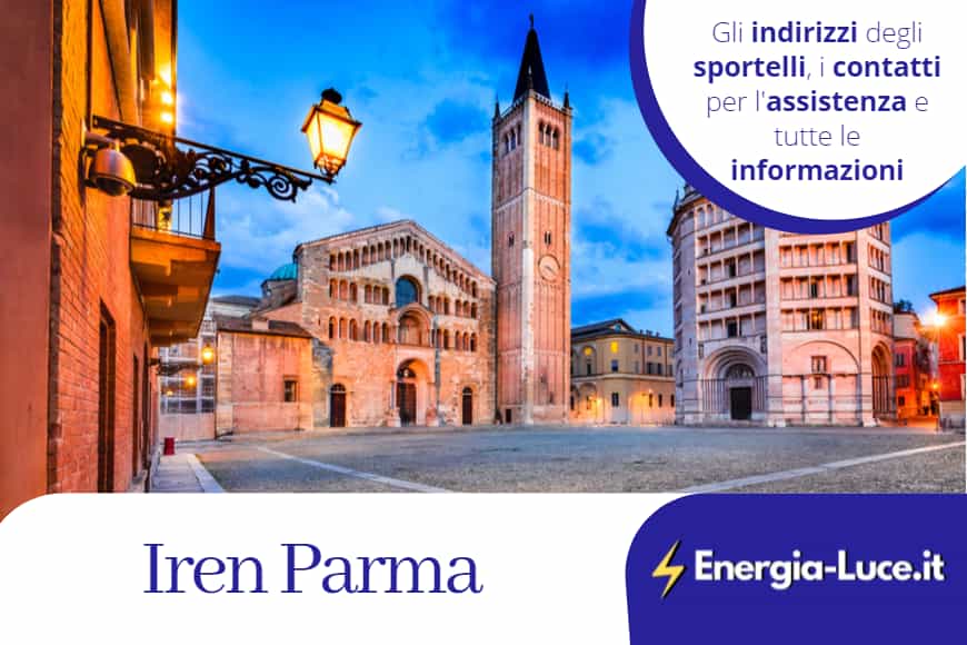 Iren a Parma | Scopri indirizzi, orari e contatti utili