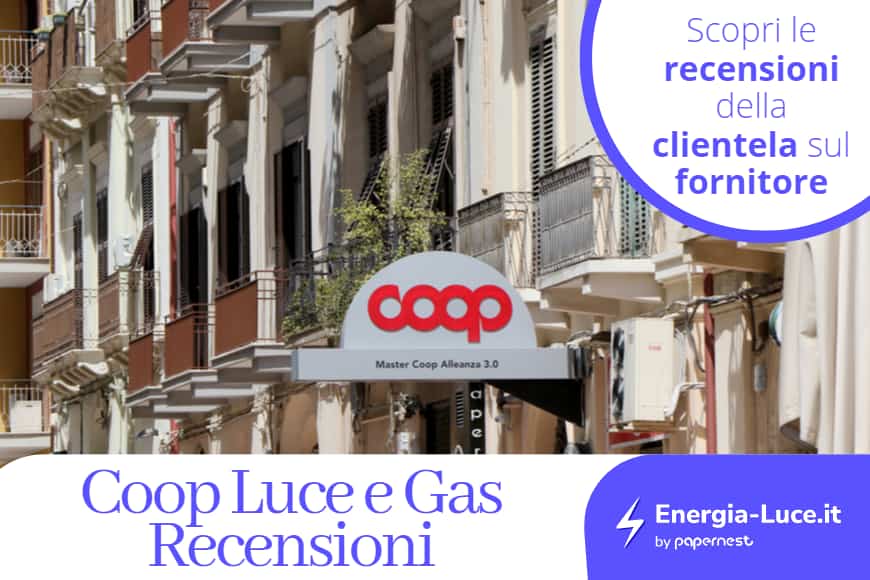 Coop Luce e Gas - accendi: opinioni, recensioni e tariffe