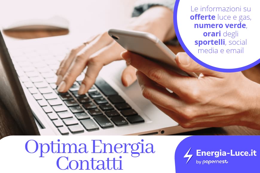 Optima Contatti: Numero Verde, Email e Area Clienti