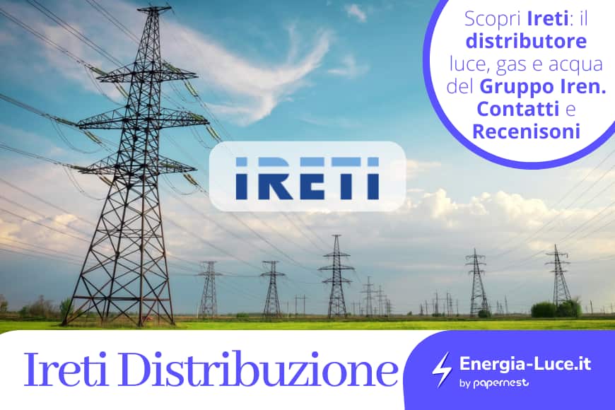 Ireti Distribuzione del gruppo IREN: Contatti e Pronto Intervento