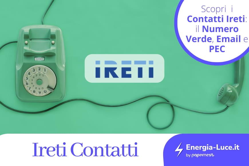 I contatti e il Numero Verde Pronto Intervento di IRETI