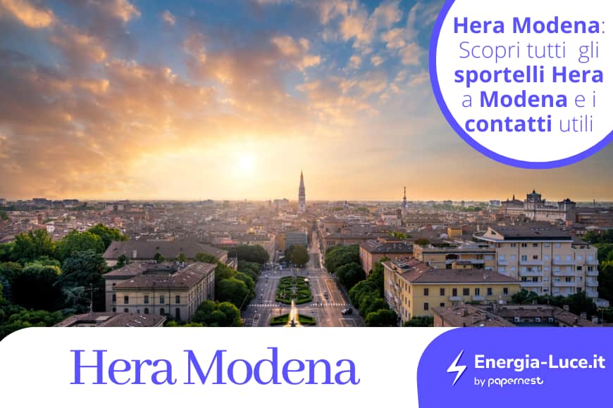 Quali sono gli orari degli uffici e Sportelli Hera a Modena?