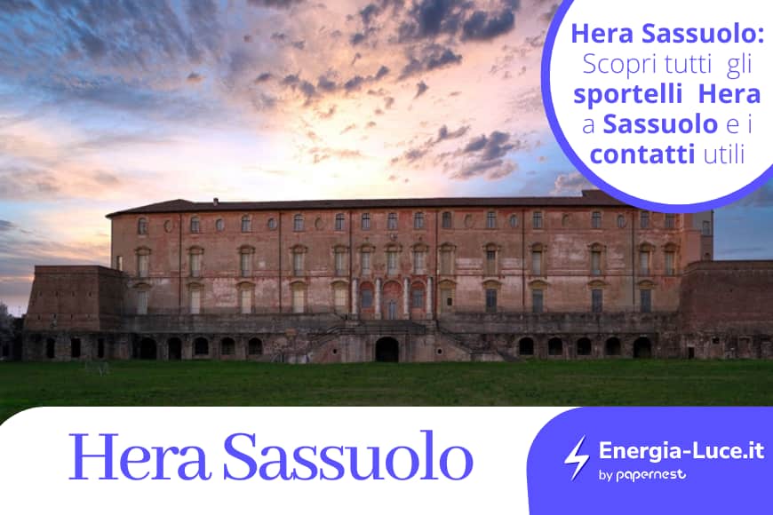 Quali sono gli orari degli uffici e Sportelli Hera a Sassuolo?