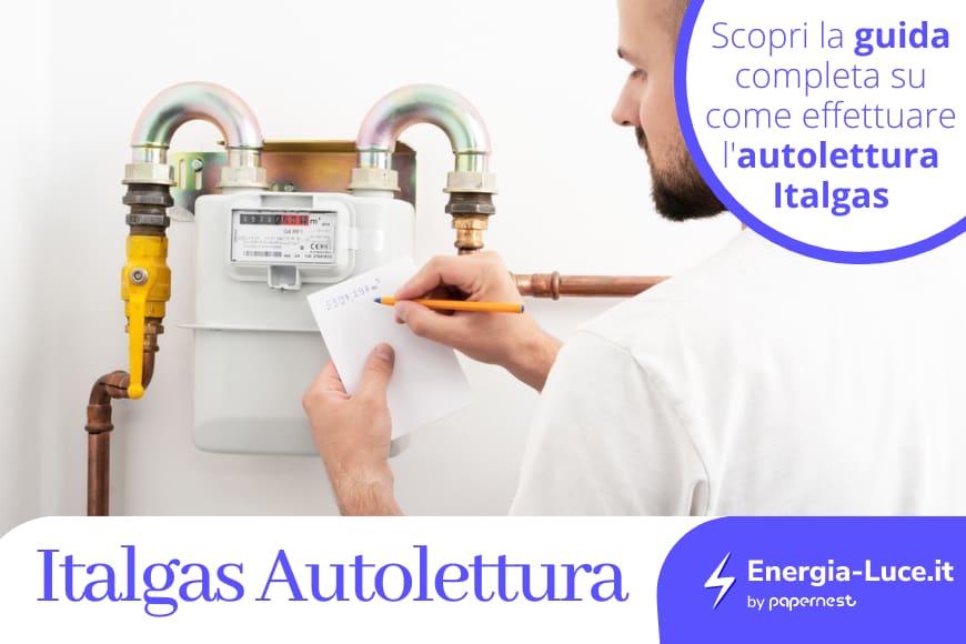 Ecco la guida su come fare l'autolettura con Italgas!