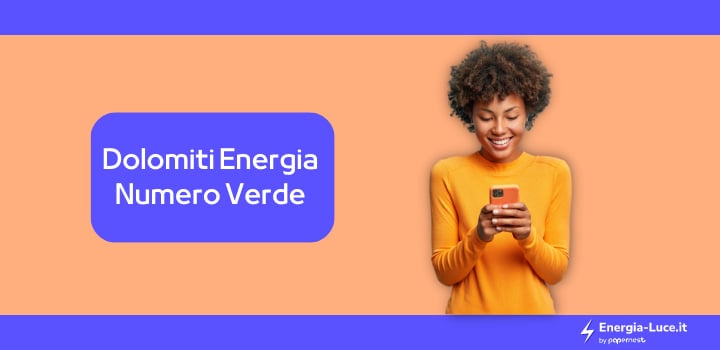 Qual è il numero verde di Dolomiti Energia?