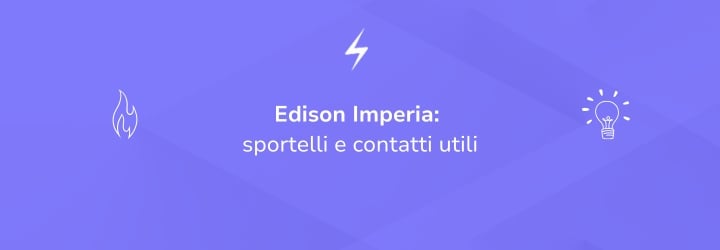 Edison Imperia: punti vendita, attivazione utenze e orari