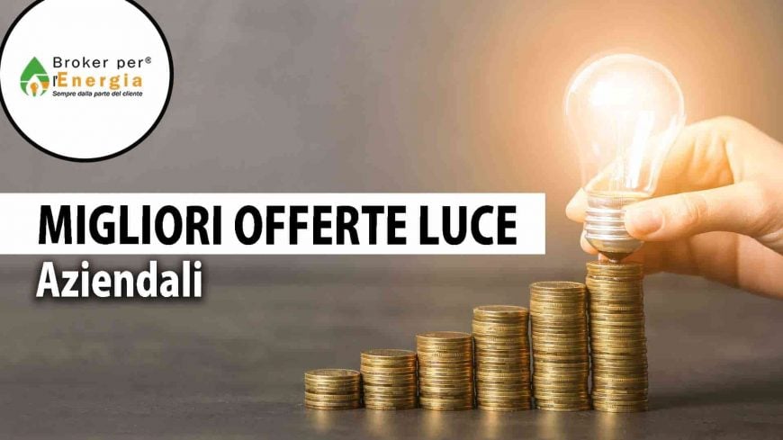 Trova la migliore offerta luce business con Broker per l'Energia