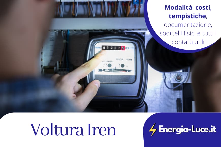 voltura luce e gas illumia