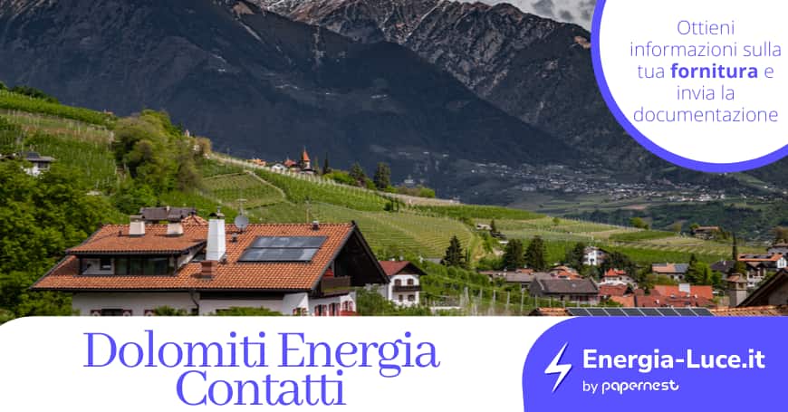 Dolomiti Energia: Contatti, Numero Verde, PEC e Mail