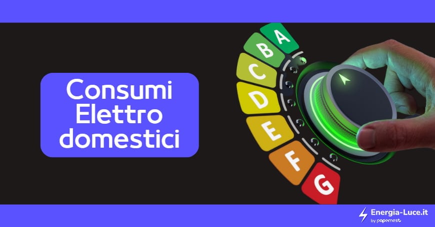 Tabella potenza elettrodomestici: calcolare il consumo