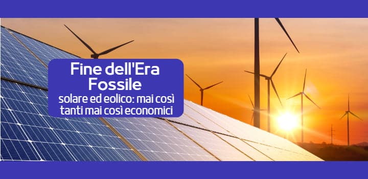 Solare ed Eolico: Il Costo delle Rinnovabili Mai così Basso