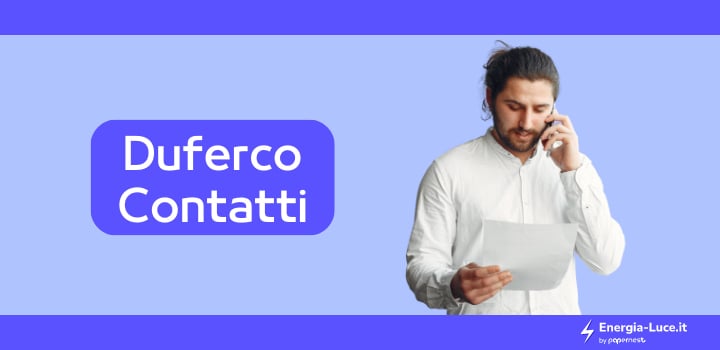 Duferco contatti: numero verde, area clienti e sportelli