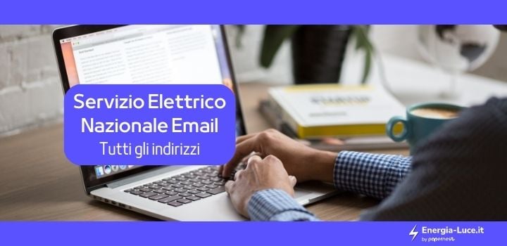 Come comunicare via e-mail con il Servizio Elettrico Nazionale