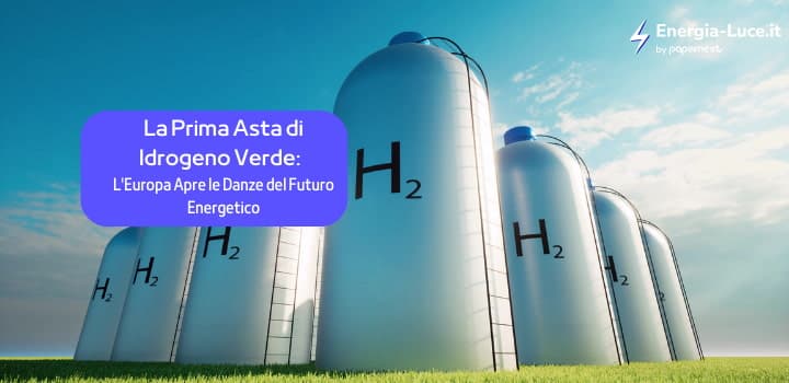 Un Salto nel Futuro: L’Europa Inaugura la Prima Asta di Idrogeno