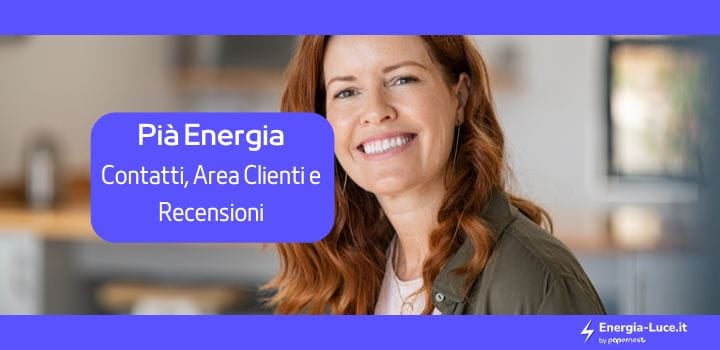 Più Energia: Contatti, Area clienti e recensioni