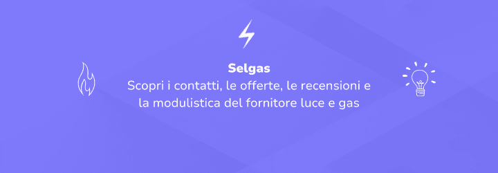 Selgas: area clienti, login, autolettura e le migliori tariffe luce e gas